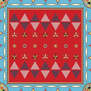 Najdi Style Vector Seamless Pattern Stampe: Najdi style vector seamless pattern