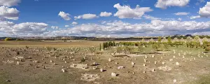 Ancient Burial Site Stampe: Necropolis of
