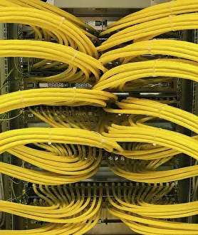 Internet Connection Stampe: Network cable on a network HUB Network cable on a network HUB