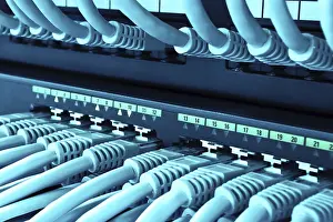Network LAN patch panel Network LAN patch panel