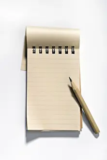 Monastery Stationery Stampe: Notepad with a pencil