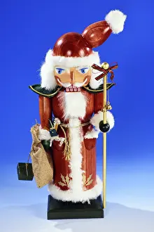 Central Europe Christmas Decoration Stampe: Nutcracker from the Erzgebirge