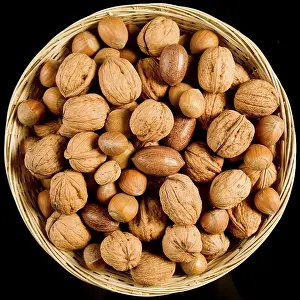 Almond Nutrition Facts Stampe: Nuts