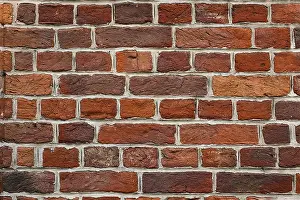 Old Brick Wall Texture Stampe: Old brick wall texture background