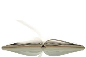 Deserted Studio Environment Photo Stampe: Open book