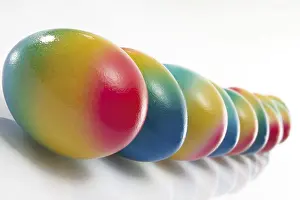 Easter Eggs Stampe: Painted Easter eggs