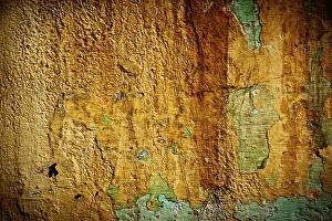 Painted Plaster Walls Stampe: Painted plaster wall texture