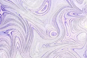 Fractal Art Design Stampe: Pale marble texture - computer-generated image