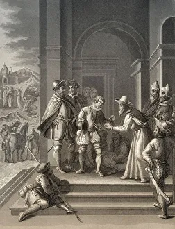 Biblical Figure Representation Stampe: The Parable of the Prodigal Son