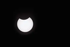Solar Eclipse Germany Stampe: Partial solar eclipse 10.06.2021