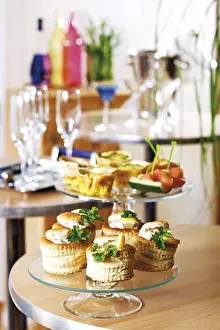 Studio Background Cuisine Stampe: Party buffet