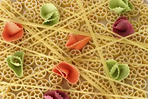 Raw Food Photography Stampe: Pasta
