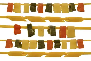 Diverse Pasta Dishes Stampe: Pasta, multiple varieties
