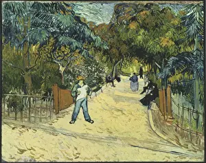 Vincent Van Gogh Painting Stampe: Patch of grass (1887), grass patch (1887)