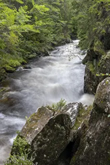 Immagini datate 26 agosto 2024: Casate di Pattack e rapide, cascata sul fiume Pattack.