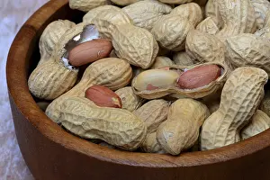 Studio Shot Of Peanuts Stampe: Peanuts in shell, Germany