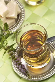 Medicinal Plants Stampe: Peppermint tea