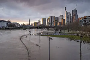Frankfurt Flooding Stampe: After persistent rainfall