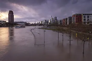Frankfurt Flooding Stampe: After persistent rainfall