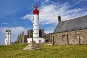 Western Europe Coastal Scenes Stampe: Phare de Saint-Mathieu, lighthouse
