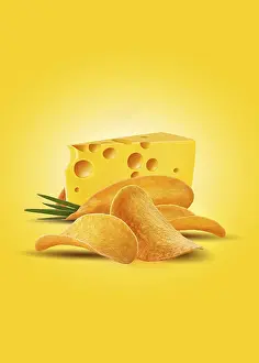 High Calorie Snack Stampe: Piece of a palatable