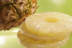Tropical Fruit Stampe: Pineapple slices