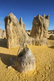 Australian Desert Landscape Photography Stampe: The Pinnacles limestone formations