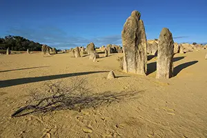 Western Australia Limestone Formations Stampe: The Pinnacles limestone formations