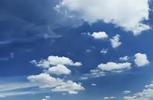 Fine Weather Conditions Stampe: Play of clouds in the sky