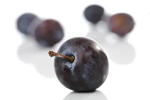 Food Still Life Studio Shots Stampe: Plums