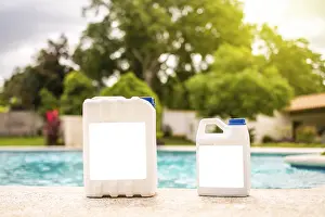 Homemade Pool Clarifier Stampe: Pool cleaning purification tool
