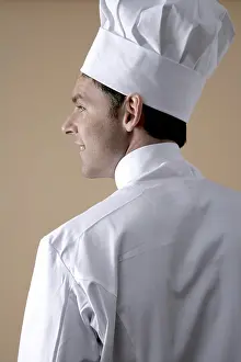 Chef Portrait Stampe: Portrait of a chef