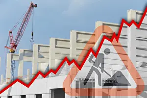 Symbolic Construction Image Stampe: Positive development in the construction industry
