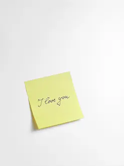 Colourful Lettering Stampe: Post-It, Note