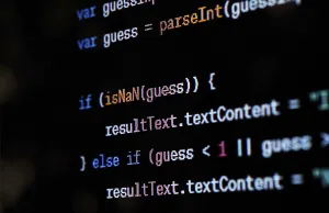 Stampa con cornice : Codice JavaScript sullo schermo. Stampa con cornice : Codice JavaScript sullo schermo.