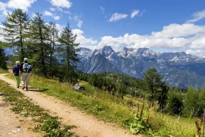 Upper Austria Mountains Stampe: The mountains around Hinterstoder in Upper Austria