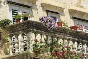 Southeastern Europe Urban Environment Stampe: Split balcony, split balcony