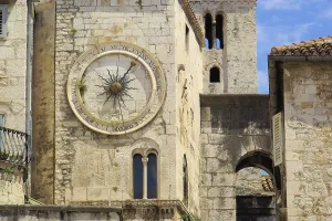 Split Croatia Architecture Stampe: Split clock, Split clock