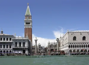 Water Taxi Transport Stampe: Venice