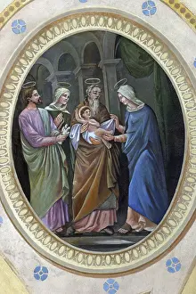 Presentation Of Jesus Stampe: Presentation of Jesus at the Temple