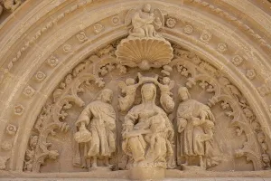 Spanish Gothic Architecture Stampe: Puerta del Norte oder de San Jeronimo