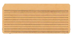 Electronic Data Processing Stampe: Punched card for programming