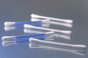 Studio Macro Photography Stampe: Q-tips
