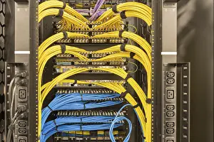 Power Supply System Stampe: Rack with power sockets on a side