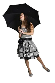 Rainy Day Woman Stampe: Keep the rain out