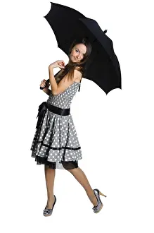 Rainy Day Woman Stampe: Keep the rain out