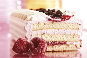 Sweet Treats Studio Shot Stampe: Raspberry cream cake