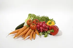 Raw Vegetable Images Stampe: Raw vegetable