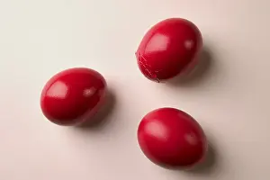 Red Easter Egg Stampe: Red Easter egg