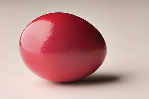 Red Easter Egg Stampe: Red Easter egg